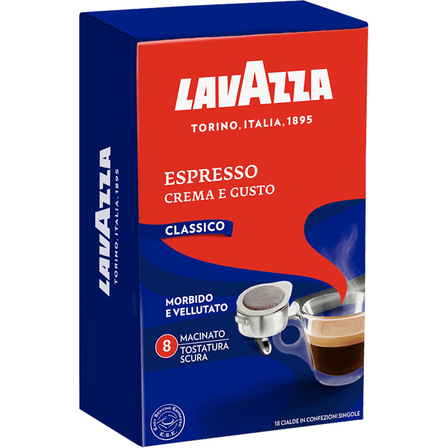 Lavazza crema e gusto classico monodoze ese 18 buc