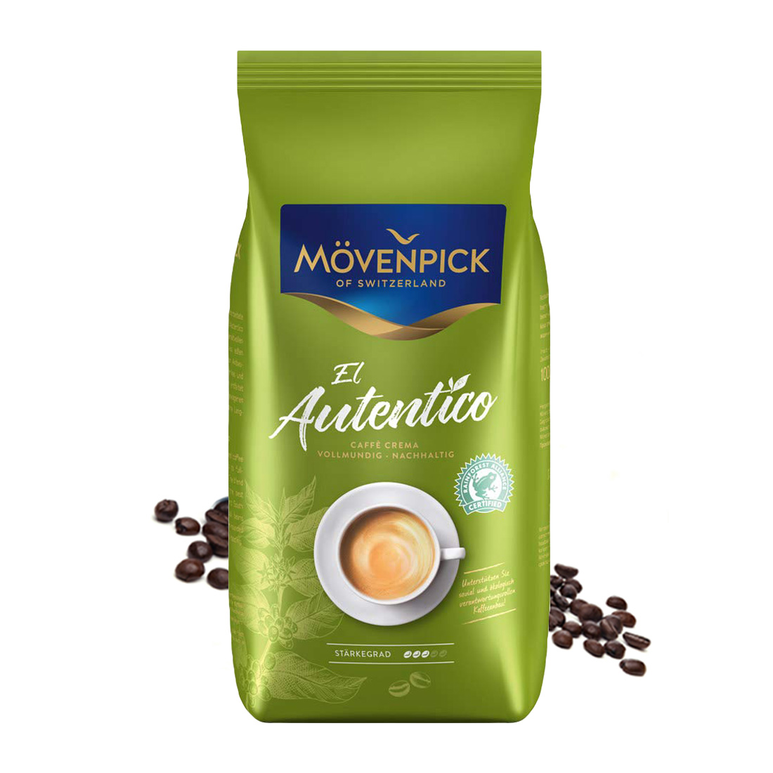 Movenpick el autentico caffe crema cafea boabe 1 kg