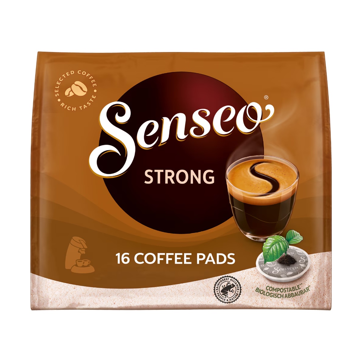 Paduri cafea Senseo Strong 16 buc