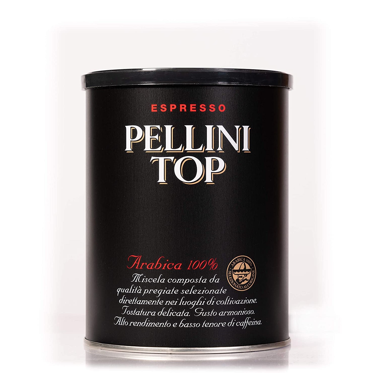 Pellini top cafea macinata cutie metalica 250g