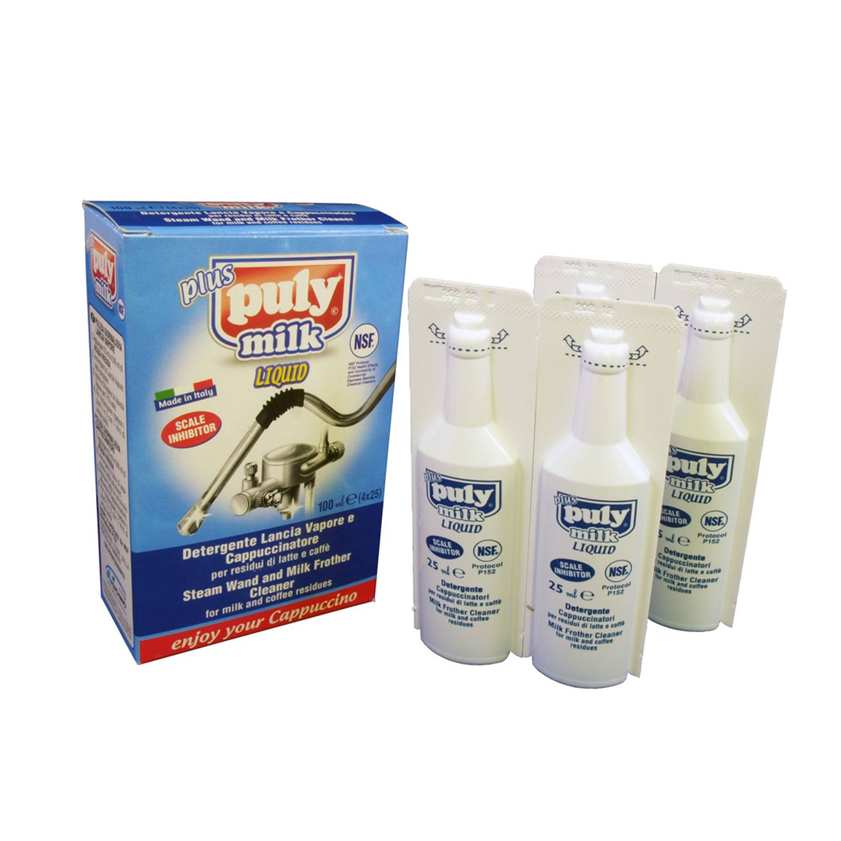 Puly milk plus detergent lichid 25 ml cutie 4 buc