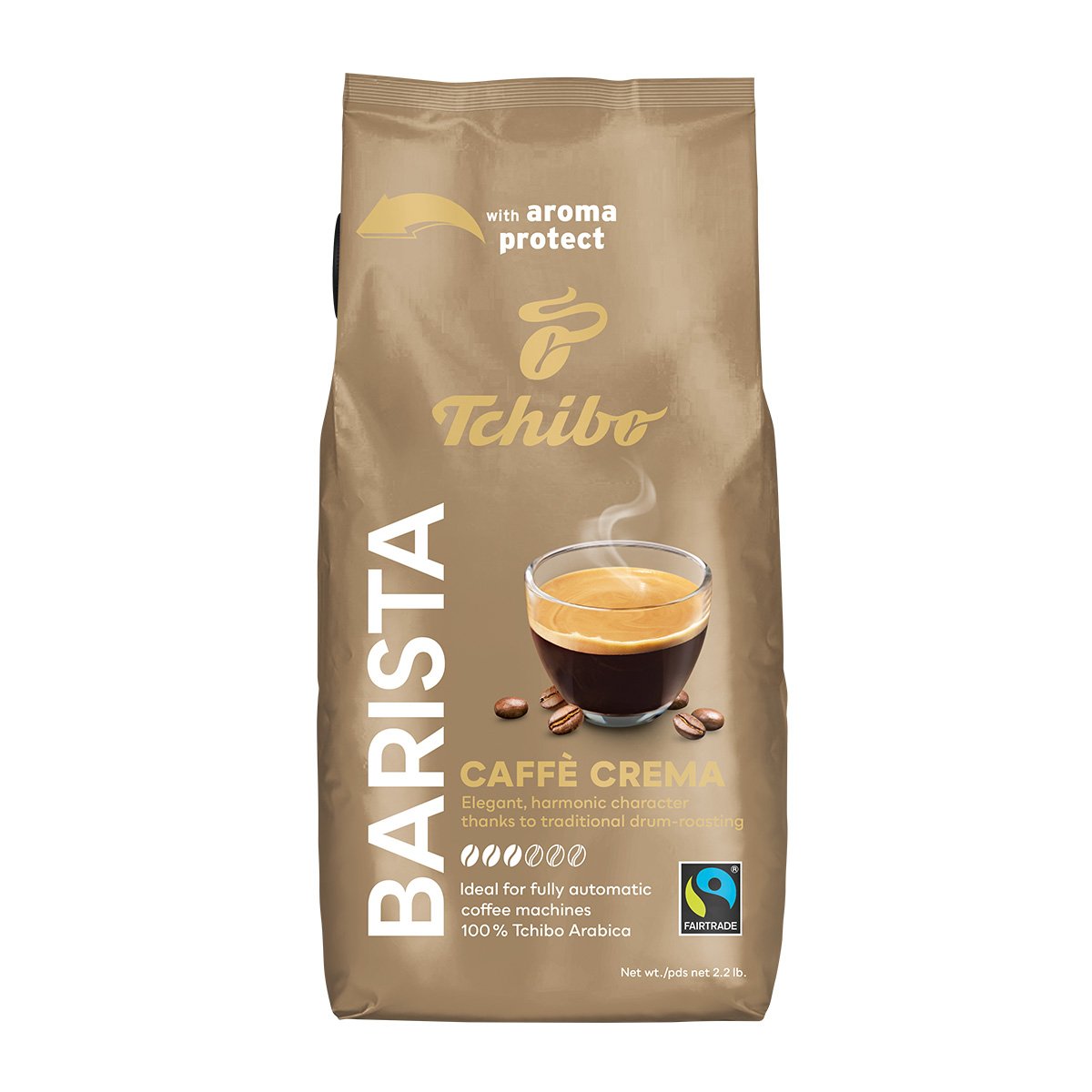 tchibo barista caffe crema cafea boabe 1 Cafea Boabe Movenpick El Autentico 1Kg