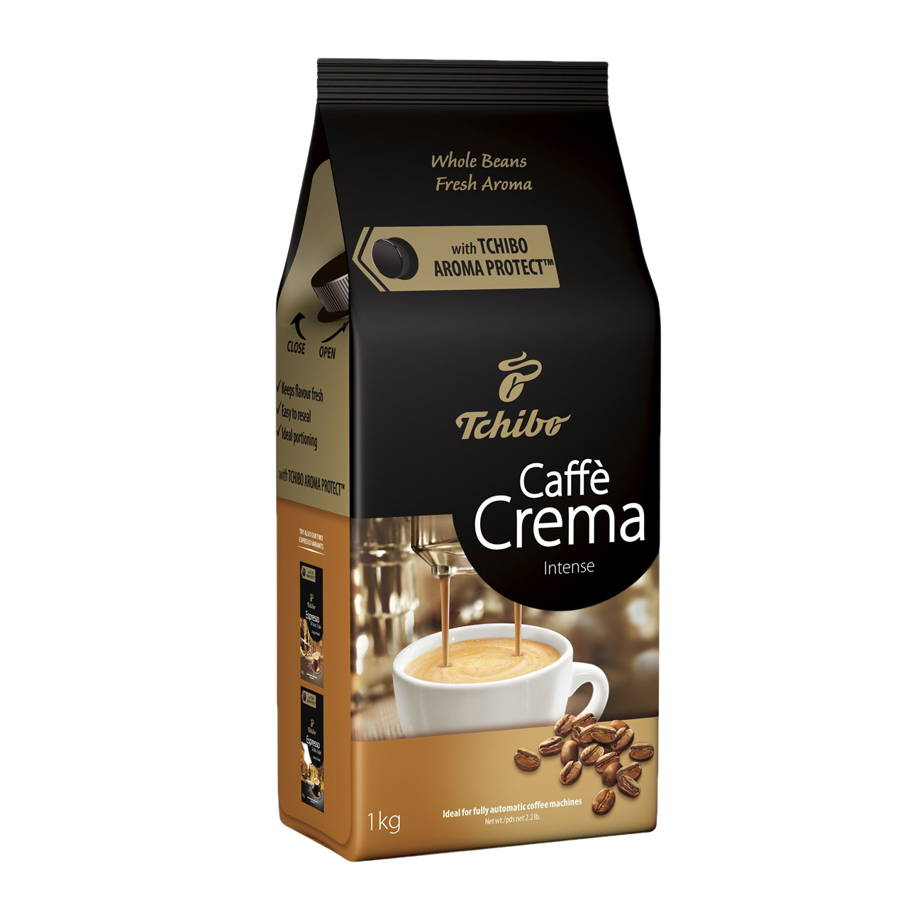 Tchibo Caffe Crema Intense cafea boabe 1 kg