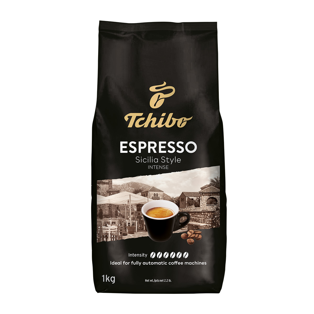 tchibo espresso sicilia style cafea boabe 2 Cafea Boabe Espresso Movenpick