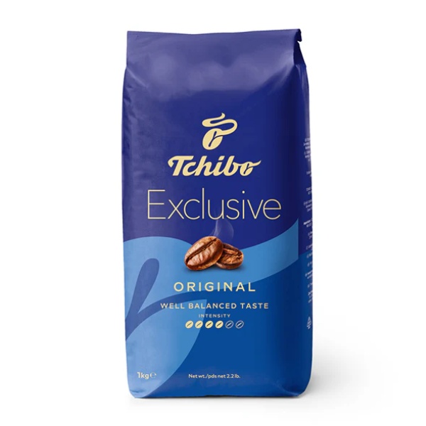 Tchibo Exclusive cafea boabe 1kg