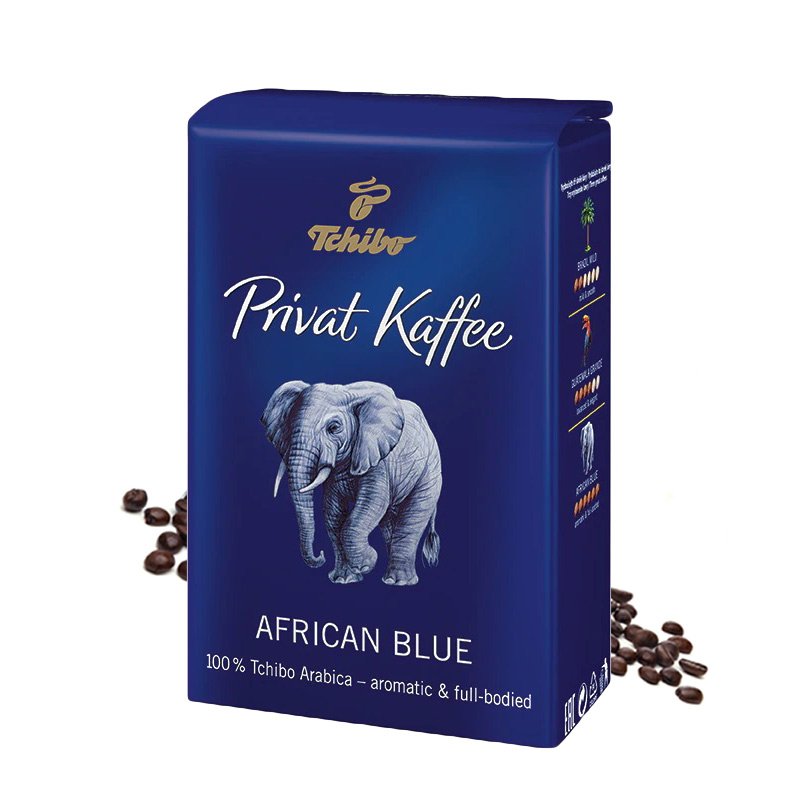 Tchibo privat kaffee african blue cafea boabe 500g