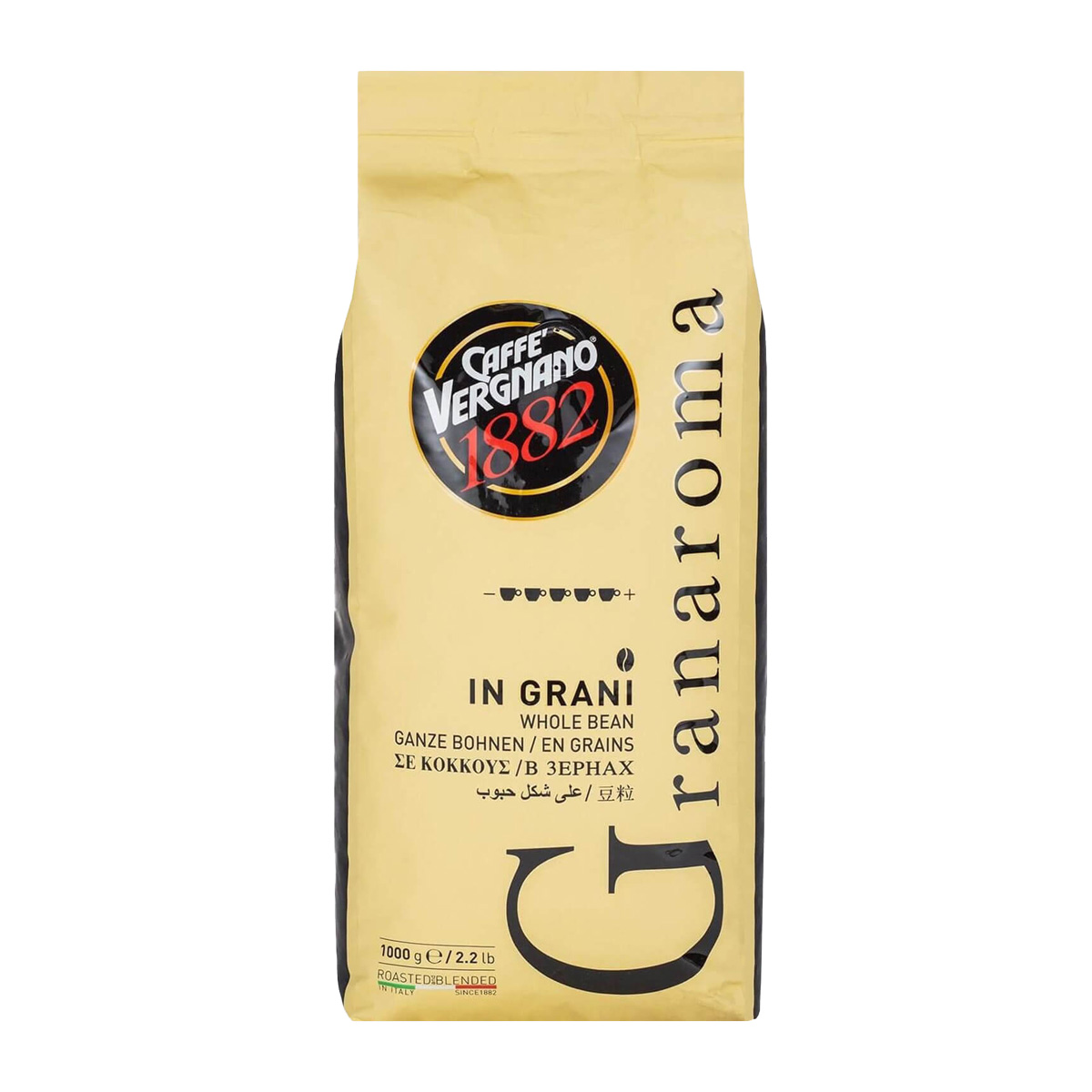 Vergnano Gran Aroma cafea boabe 1 kg