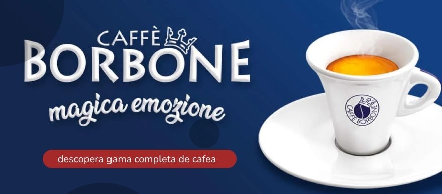 Descopera noua gama de cafea boabe si monodoze de la Borbone