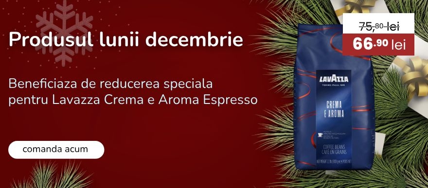 Produsul lunii decembrie Lavazza Crema e Aroma espresso profesionala