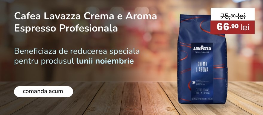 Produsul lunii noiembrie Lavazza Crema e Aroma espresso profesionala