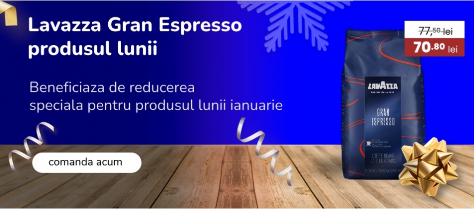 Produsul lunii ianuarie 2025 -Lavazza Gran Espresso