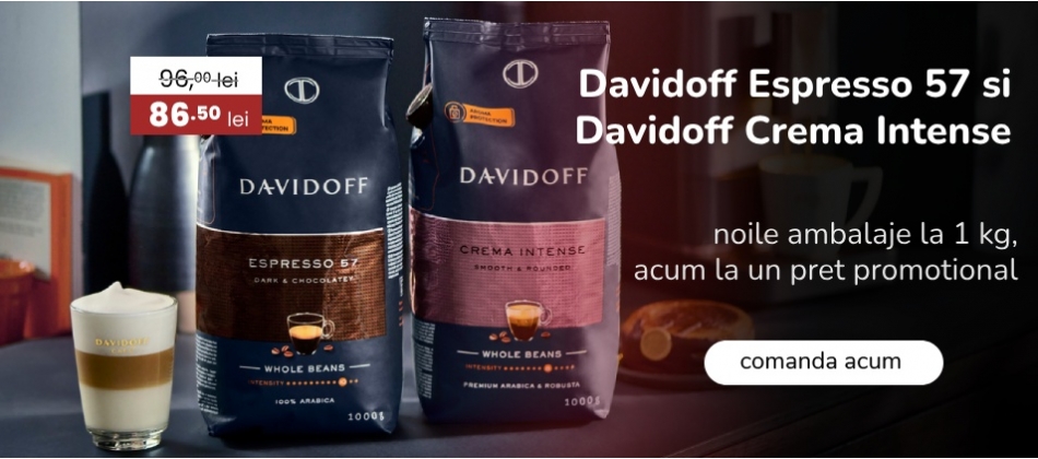 Promotie Davidoff Espresso 57 si Davidoff Crema intense